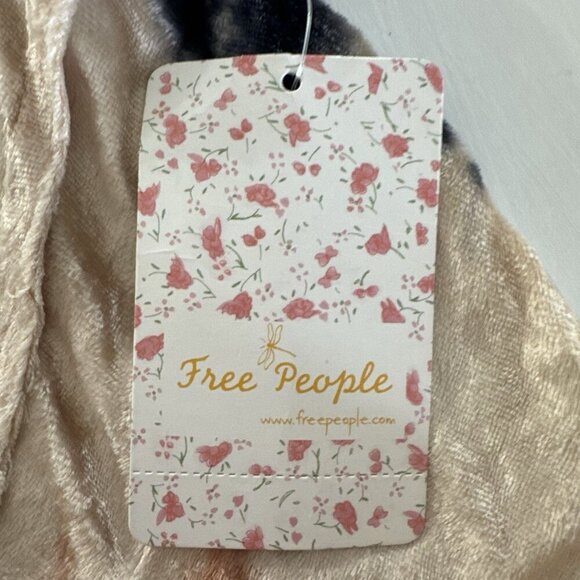 NWT Free People Velvet Skirt Women XS Tie-Dye Maxi Midi Boho Fairy Y2K Gypsy NEW - Picture 3 of 10